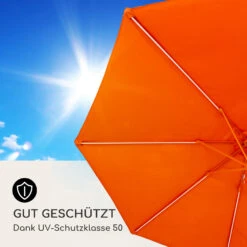 Blumfeldt Calais Sonnenschirm LED Aluminium-Rahmen Polyester-Bespannung UV 50 -Outdoor Grills Store 10040123 de 0006 logo