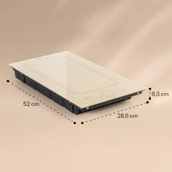 Victoria Domino Induktionskochfeld Einbau 3500W Flexzone Timer -Outdoor Grills Store 10040200 yy 0007 dimensions