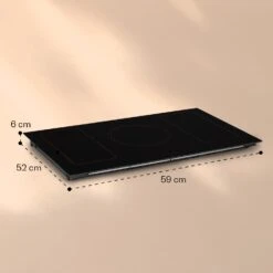 Victoria 5 Flex Induktionskochfeld Einbau 7400W 2 Flexzonen Timer 17 Victoria 5 Flex Induktionskochfeld Einbau 7400W 2 Flexzonen Timer -Outdoor Grills Store 10040203 yy 0009 dimensions