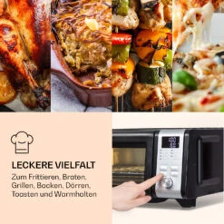 Vita-Crisp Heißluftfritteuse 1700W 10L 8 Funktionen Platzsparend -Outdoor Grills Store 10040223 de 0004 logo