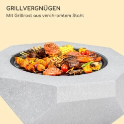 Blumfeldt Diamond Feuerschale Mit Grill MGO & Stahlschale Inkl. Funkenschutz -Outdoor Grills Store 10040241 de 0003 logo