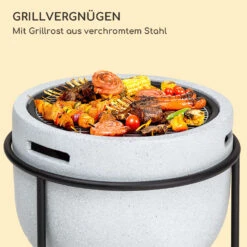 Blumfeldt Grail Feuerschale Mit Grill MGO & Stahlschale Inkl. Funkenschutz 9 Blumfeldt Grail Feuerschale Mit Grill MGO & Stahlschale Inkl. Funkenschutz -Outdoor Grills Store 10040243 de 0003 logo