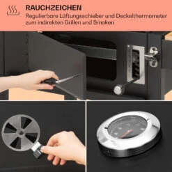 Aberdeen Single Holzkohlegrill -Outdoor Grills Store 10040292 de 0005 usp