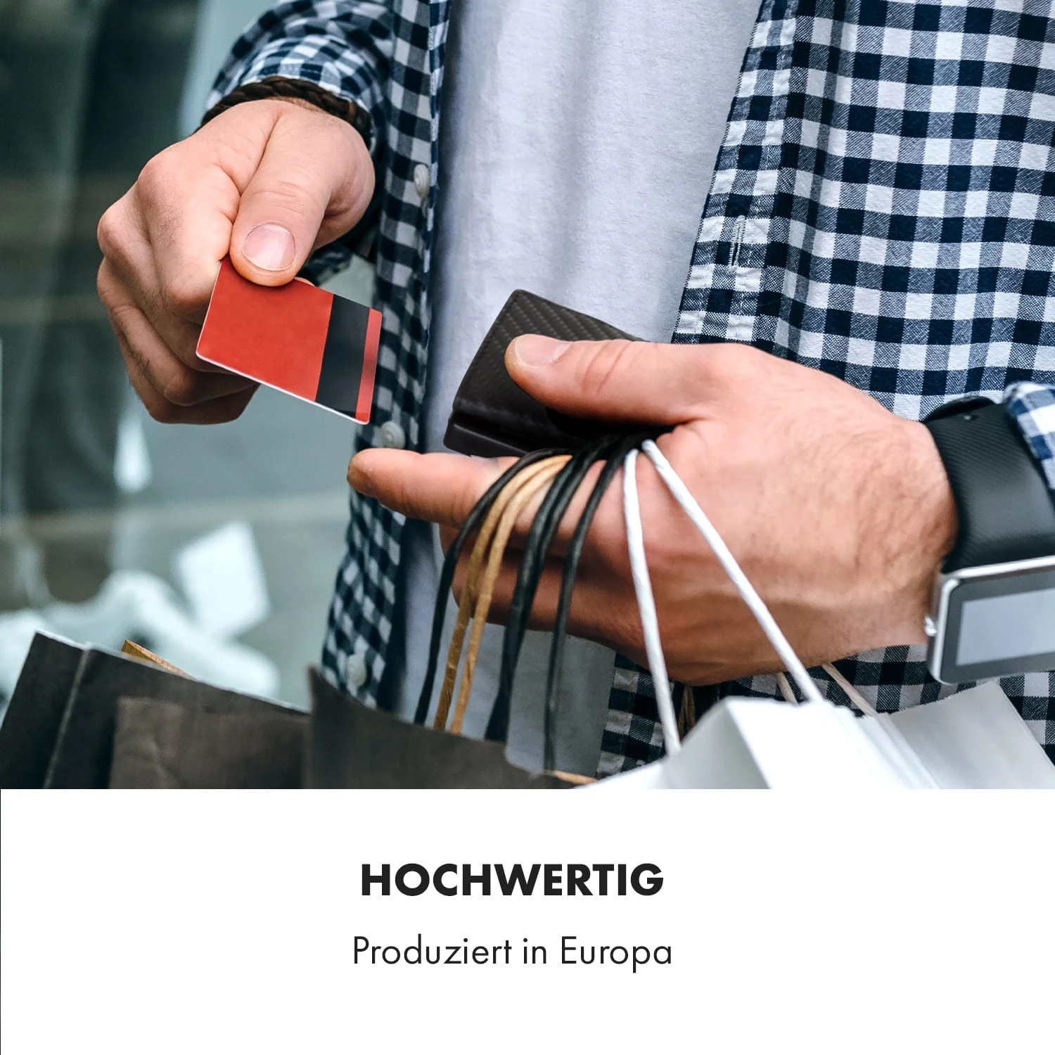 ZNAP Airtag Wallet 12 Karten Münzfach 9x1,8x6 Cm (BxHxT) RFID-Schutz 6 ZNAP Airtag Wallet 12 Karten Münzfach 9x1,8x6 Cm (BxHxT) RFID-Schutz – Bild 6