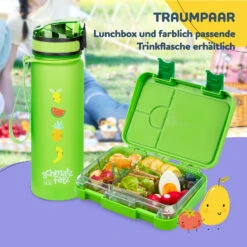 Junior Lunchbox 6 Fächer 21,3 X 15 X 4,5 Cm (BxHxT) BPA-frei -Outdoor Grills Store 10040337 de 0007 usp