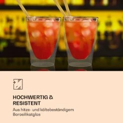 DUOS Doppelwandiges Glas | Thermoglas | 310 Ml | Trinkglas | Espressoglas, Teeglas, Shotglas | Für Heiße Und Kalte Getränke | Borosilikatglas| Hitze- Und Kältebeständig | Handgemacht | Spülmaschinenfest | Schwebe-Effekt 9 DUOS Doppelwandiges Glas | Thermoglas | 310 Ml | Trinkglas | Espressoglas, Teeglas, Shotglas | Für Heiße Und Kalte Getränke | Borosilikatglas| Hitze- Und Kältebeständig | Handgemacht | Spülmaschinenfest | Schwebe-Effekt -Outdoor Grills Store 10040364 de 0003 logo