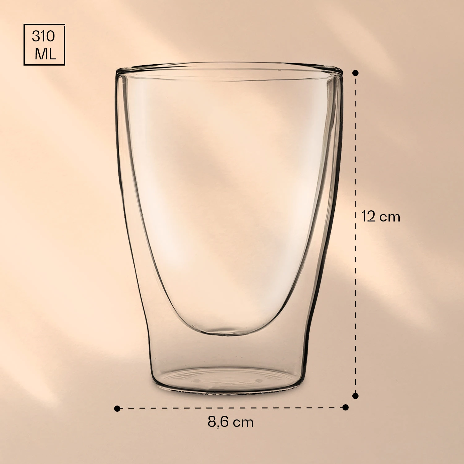 DUOS Doppelwandiges Glas | Thermoglas | 310 Ml | Trinkglas | Espressoglas, Teeglas, Shotglas | Für Heiße Und Kalte Getränke | Borosilikatglas| Hitze- Und Kältebeständig | Handgemacht | Spülmaschinenfest | Schwebe-Effekt 7 DUOS Doppelwandiges Glas | Thermoglas | 310 Ml | Trinkglas | Espressoglas, Teeglas, Shotglas | Für Heiße Und Kalte Getränke | Borosilikatglas| Hitze- Und Kältebeständig | Handgemacht | Spülmaschinenfest | Schwebe-Effekt – Bild 7