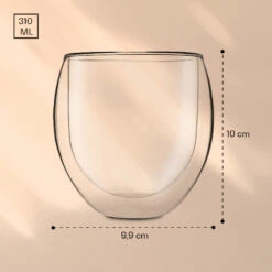DUOS Jumbo Doppelwandiges Thermoglas 310ml Borosilikatglas Handgemacht -Outdoor Grills Store 10040374 yy 0006 logo