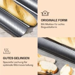 Feelino Baguettblech 3 Mulden -Outdoor Grills Store 10040540 de 0004 logo