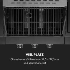 Valdosta 3.1 Gasgrill 3 X 2,8 KW + 2,5 KW Brenner Edelstahl Mobil -Outdoor Grills Store 10040704 de 0003 logo