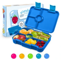 Schmatzfatz By Lite Lunchbox 6 Fächer 20,8x4,5x15 Cm BPA-frei Tritan
