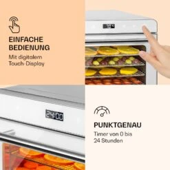 Shaftesbury Dörrautomat 700W Timer-Funktion 35-85°C Digitales Touch-Display -Outdoor Grills Store 10040728 de 0003 logo