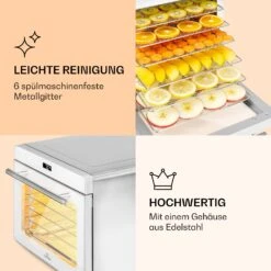 Shaftesbury Dörrautomat 700W Timer-Funktion 35-85°C Digitales Touch-Display -Outdoor Grills Store 10040728 de 0005 logo