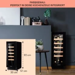 Vinovilla 20 Built-In Weinkühlschrank 50l / 20 Flaschen Glastür Edelstahl 13 Vinovilla 20 Built-In Weinkühlschrank 50l / 20 Flaschen Glastür Edelstahl -Outdoor Grills Store 10040729 de 0006 logo