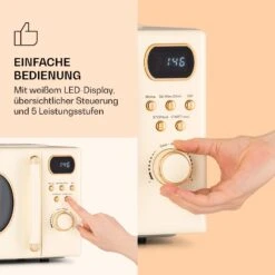 Julieta Mikrowelle Mit Grill 20l 700 / 800 W Ø25,5cm 8 Programme -Outdoor Grills Store 10040731 de 0005 logo