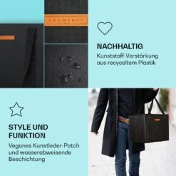 Einkaufstasche 3er Set Wiederverwendbar Waschbar Faltbar Verstärkt -Outdoor Grills Store 10040843 de 0003 logo