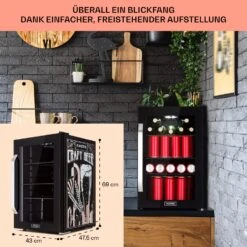 Beersafe 70 Craft Beer Edition Kühlschrank 70 Ltr Glastür Edelstahl -Outdoor Grills Store 10041182 de 0007 usp