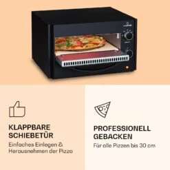 Arezzo Pizza-Ofen Herausnehmbarer Pizza-Stein Stahlgehäuse 1770 W 160 - 400 °C -Outdoor Grills Store 10041186 de 0004 logo