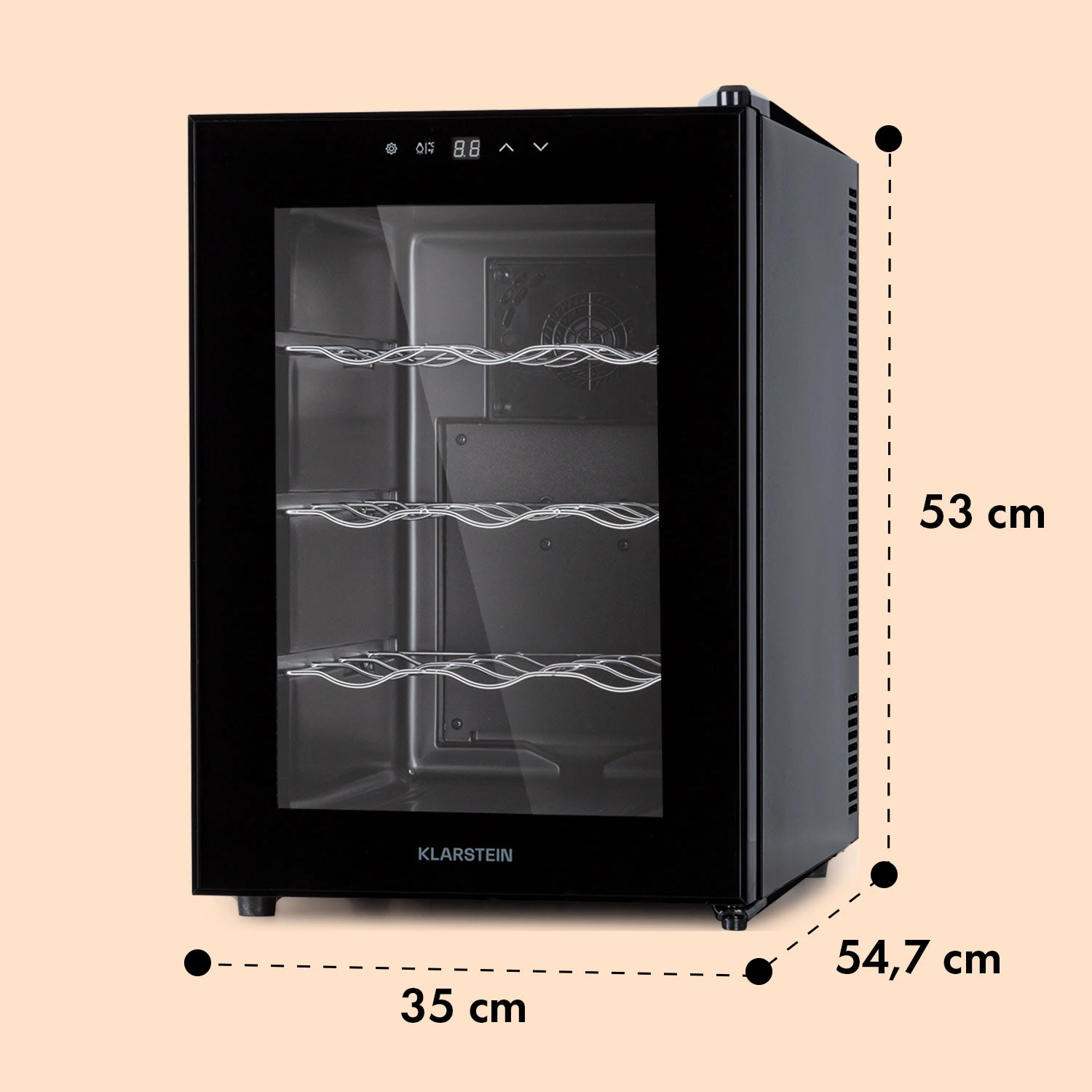 Barolo 12 Uno Weinkühlschrank 37 Ltr 12 Flaschen 11-18°C SingleZone 8 Barolo 12 Uno Weinkühlschrank 37 Ltr 12 Flaschen 11-18°C SingleZone – Bild 8