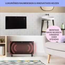 Bansin Crystal Smart Konvektions-Heizgerät 1500W 5 - 50 °C App-Steuerung -Outdoor Grills Store 10041209 de 0007 usp