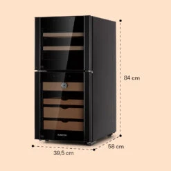 El Dorado 89 Humidor & Weinkühlschrank Touch 89L LED -Outdoor Grills Store 10041276 yy 0008 dimensions