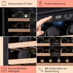 Vinsider 36 Built-In Uno Einbau-Weinkühlschrank 36 Flaschen 92 Ltr Edelstahl -Outdoor Grills Store 10041286 de 0005 usp
