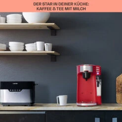 Baristomat 2-in-1-Heißgetränkeautomat Kaffee Tee Milchschaum -Outdoor Grills Store 10041305 de 0004 usp