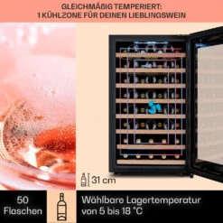 Barossa 50 Uno Weinkühlschrank 1 Zone 120 Ltr 50 Fl Touch-Display -Outdoor Grills Store 10041307 de 0003 logo