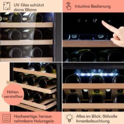 Barossa 50 Uno Weinkühlschrank 1 Zone 120 Ltr 50 Fl Touch-Display -Outdoor Grills Store 10041307 de 0005 logo