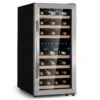 Vinamour 33 Duo Weinkühlschrank 2 Zonen 89 L / 33 Flaschen 5-18°C Touch