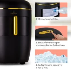 Passau Eiswürfelmaschine 2 Größen 15 Kg/24 H Auto-Clean -Outdoor Grills Store 10041343 de 0004 logo