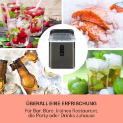 Albaron Supreme Eiswürfelmaschine Bullet 12kg/24h 1,5 Ltr Edelstahl -Outdoor Grills Store 10041360 de 0003 logo