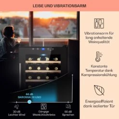 Barossa 29 Uno Weinkühlschrank 1 Zone 88 Ltr / 28 Fl Touch-Display -Outdoor Grills Store 10041397 de 0004 usp