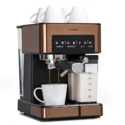 Arabica Comfort Espressomaschine 1350W 20 Bar 1,8l Touch-Bedienfeld
