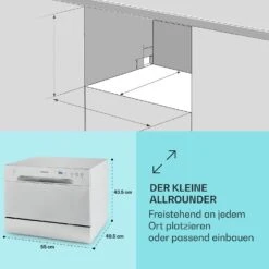 Havasia UV 6 Geschirrspüler UV-Licht Freistehend 1380W -Outdoor Grills Store 10041823 de 0005 usp