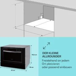 Havasia UV 6 Luminance Geschirrspüler UV Glasfront Freistehend 1380W -Outdoor Grills Store 10041827 de 0005 usp