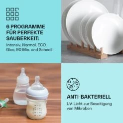 Havasia UV 8 Geschirrspüler UV-Licht Freistehend / Einbau 1620W -Outdoor Grills Store 10041829 de 0003 usp