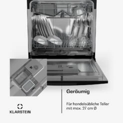 Havasia UV 8 Neo Tischgeschirrspüler UV-Licht Freistehend / Einbau 1380W -Outdoor Grills Store 10041830 de 0006 usp