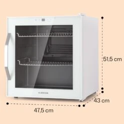Coachella 50 Weinkühlschrank 47 Liter WiFi-Funktion Hintergrundbeleuchtung Edelstahl -Outdoor Grills Store 10045041 yy 0007 dimensions