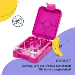 Klarstein Schmatzfatz Easy Snackbox 4 Fächer 18 X 15 X 5 Cm (BxHxT) -Outdoor Grills Store 10045068 de 0006 usp