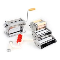 Carina Morena Pasta Maker Set Küchenmaschine 800W 4L Edelstahlschüssel 12 Carina Morena Pasta Maker Set Küchenmaschine 800W 4L Edelstahlschüssel -Outdoor Grills Store 60001807 yy 0008 titel Klarstein Pasta Maker Nudelmaschine