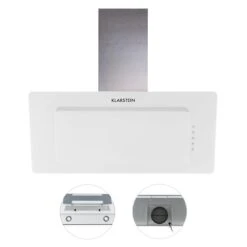 Lorea 90 Dunstabzugshaube Inklusive 2 X Aktivkohlefilter Weiß 8 Lorea 90 Dunstabzugshaube Inklusive 2 X Aktivkohlefilter Weiß -Outdoor Grills Store 60002200 yy 0004 detail Klarstein Lorea Abzugshaube 90cm weiss