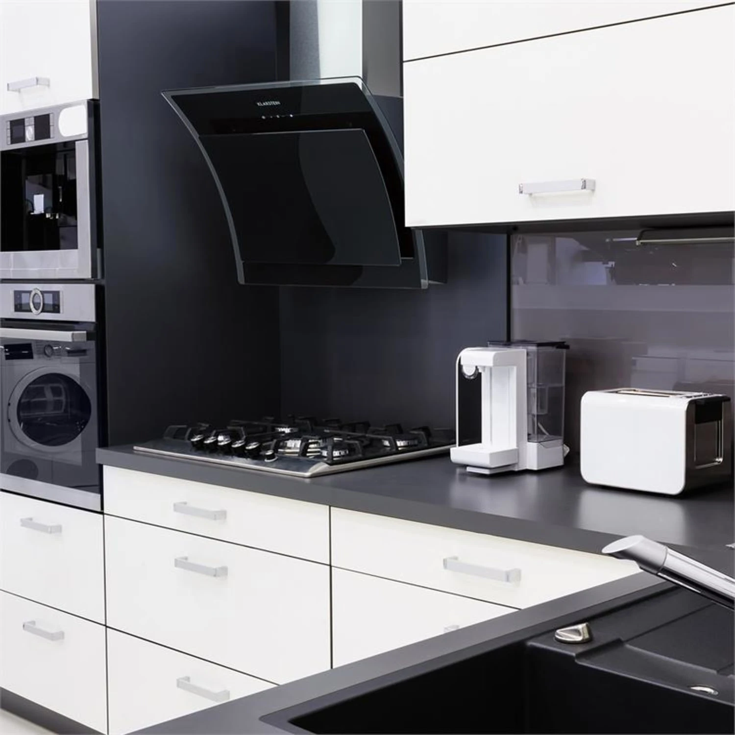 Sabia 60 Dunstabzugshaube 60cm | 600 M³/h | Energieeffizienzklasse A | Inklusive 2 X Aktivkohlefilter 3 Sabia 60 Dunstabzugshaube 60cm | 600 M³/h | Energieeffizienzklasse A | Inklusive 2 X Aktivkohlefilter – Bild 3