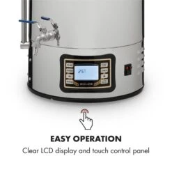 Mundschenk XXL + Eintauchkühler Bierbrauanlage 3000W 50l 304 Edelstahl -Outdoor Grills Store 60002276 yy 0003 logo Klarstein Mundschenk XXL Maischekessel Edelstahl