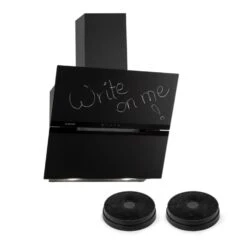 Santa Clara 60 Dunstabzugshaube Umluftset 165W 620 M³/h Schwarz