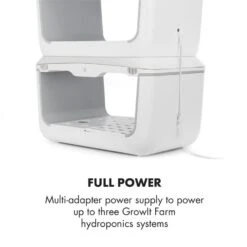 GrowIt Connection Set 3 Teile Verbindungsrahmen/-kabel & Netzteil Weiß -Outdoor Grills Store 60002397 yy 0004 logo Klarstein GrowIt Multi Adapter Netzteil