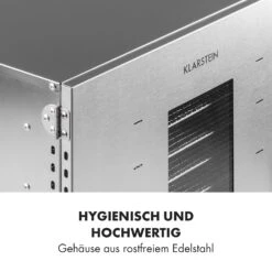 Master Jerky 16 Dörrautomat + Fleischhaken Set 1500W 40-90 °C 15h-Timer Edelstahl Silber 15 Master Jerky 16 Dörrautomat + Fleischhaken Set 1500W 40-90 °C 15h-Timer Edelstahl Silber -Outdoor Grills Store 60002668 de 0007 logo