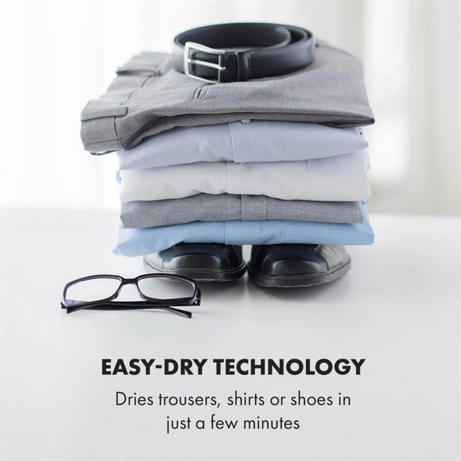 ShirtButler Pro Automatisches Trocknersystem Hemd / Hose / Schuhe 1200W 2-in-1 70°C Timer Weiß 5 ShirtButler Pro Automatisches Trocknersystem Hemd / Hose / Schuhe 1200W 2-in-1 70°C Timer Weiß – Bild 5