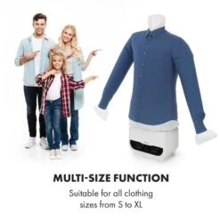 ShirtButler Pro Automatisches Trocknersystem Hemd / Hose / Schuhe 1200W 2-in-1 70°C Timer Weiß 14 ShirtButler Pro Automatisches Trocknersystem Hemd / Hose / Schuhe 1200W 2-in-1 70°C Timer Weiß -Outdoor Grills Store 60002670 yy 0006 logo Klarstein ShirtButler Pro Ersatz Shirt