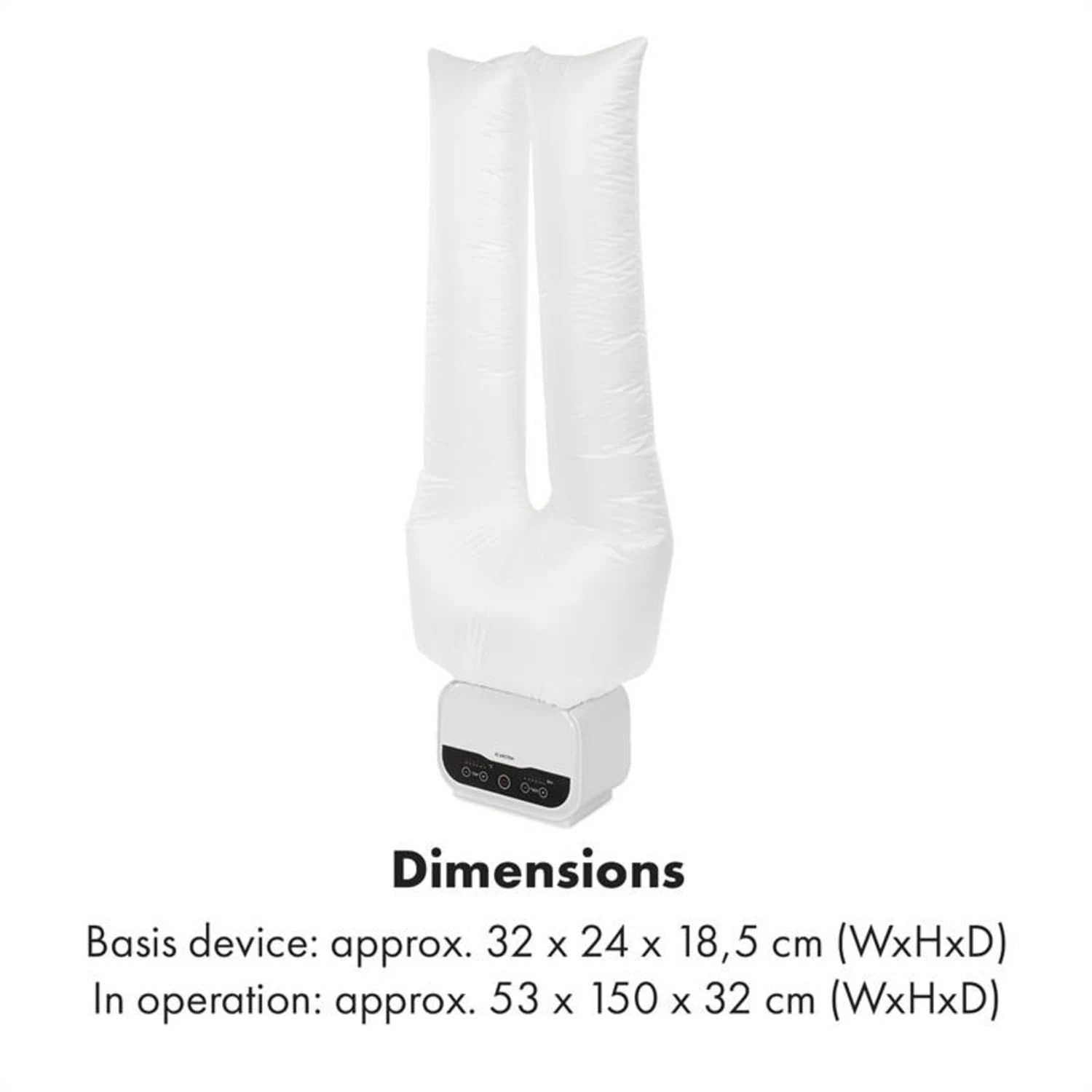 ShirtButler Pro Automatisches Trocknersystem Hemd / Hose / Schuhe 1200W 2-in-1 70°C Timer Weiß 9 ShirtButler Pro Automatisches Trocknersystem Hemd / Hose / Schuhe 1200W 2-in-1 70°C Timer Weiß – Bild 9